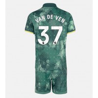 Tottenham Hotspur Micky van de Ven #37 Fußballbekleidung 3rd trikot Kinder 2024-25 Kurzarm (+ kurze hosen)